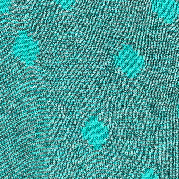 CAbi Gray & Green Cotton Cardigan | Cozy V-Neck Design - Picture 7 of 7